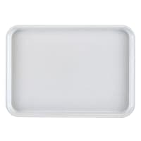 Cambro 1318MT145 Rectangular Market Display Tray - 12 5/8" x 17 3/4" x 11/16", Yellow thumbnail 2