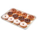 Cambro 1318MT148 Rectangular Market Display Tray - 12 5/8" x 17 3/4" x 11/16", White thumbnail 2