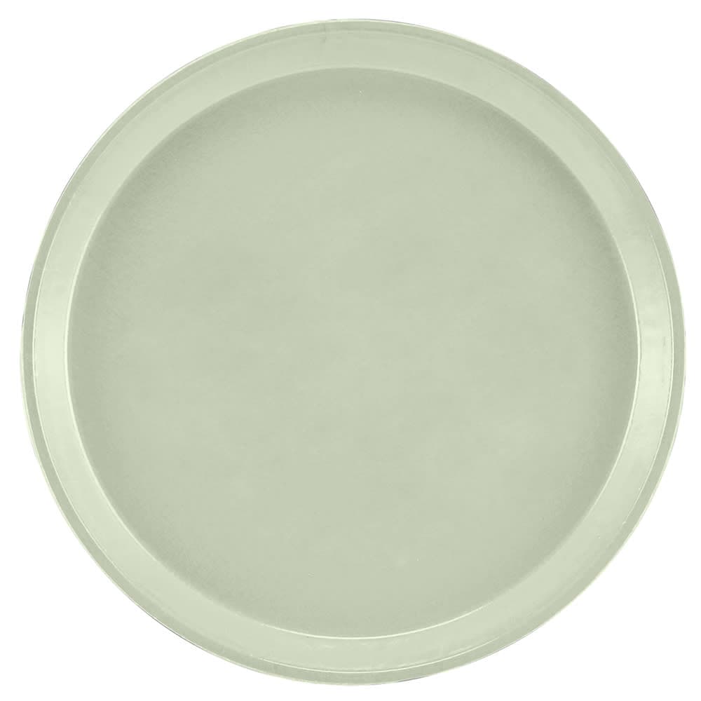 Cambro 1400429 14" Round Serving Camtray - Fiberglass, Key Lime
