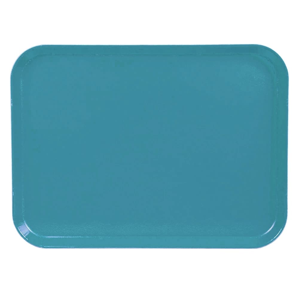 Cambro 1520CL674 Fiberglass Camlite® Cafeteria Tray - 20 1/4"L x 15"W, Steel Blue