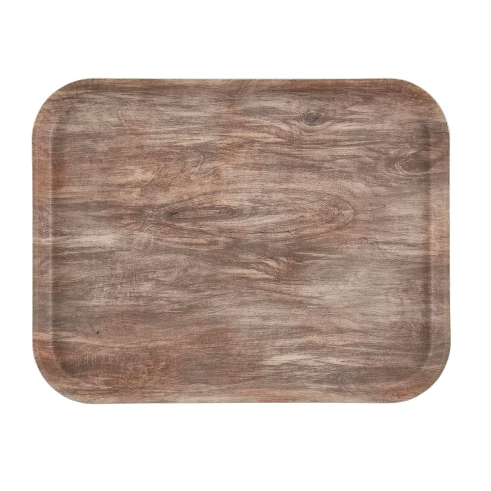 Cambro 1520DCET820 Rectangular Serving EpicTread™ Camtray - 15" x 20", Fiberglass, Light Olive