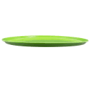 Cambro 1550113 16" Round Serving Camtray - Low-Profile, Fiberglass, Limeade thumbnail 3