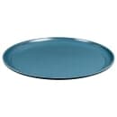 Cambro 1550401 16" Round Serving Camtray - Low-Profile, Fiberglass, Slate Blue thumbnail 3