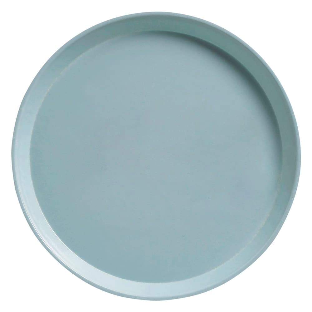 Cambro 1600177 16" Round Serving Camtray - Fiberglass, Sky Blue