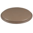 Cambro 1600CT138 16" Round Camtread Serving Tray - Fiberglass, Tavern Tan thumbnail 4