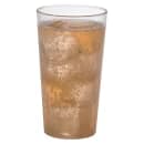 Cambro 1600CW152 17 oz Clear Textured Plastic Tumbler thumbnail 2