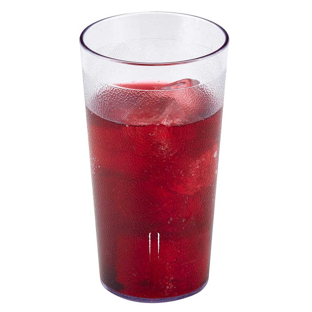 Cambro 1600P2152 16 2/5 oz Clear Textured Plastic Tumbler