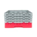 Cambro 16S800416 Camrack® Glass Rack w/ (16) Compartments - (4) Gray Extenders, Cranberry thumbnail 2