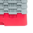 Cambro 16S800416 Camrack® Glass Rack w/ (16) Compartments - (4) Gray Extenders, Cranberry thumbnail 3