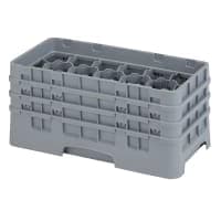 Cambro 17HS638186 Camrack Glass Rack - (3)Extenders, 17 Compartment, Navy Blue thumbnail 3
