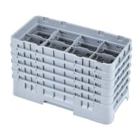 Cambro 17HS958119 Camrack Glass Rack - (5)Extenders, 17 Compartment, Sherwood Green thumbnail 2