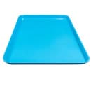 Cambro 1826CL142 Fiberglass Camlite® Cafeteria Tray - 25 3/4"L x 17 4/5"W, Blue thumbnail 4