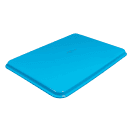 Cambro 1826CL142 Fiberglass Camlite® Cafeteria Tray - 25 3/4"L x 17 4/5"W, Blue thumbnail 5