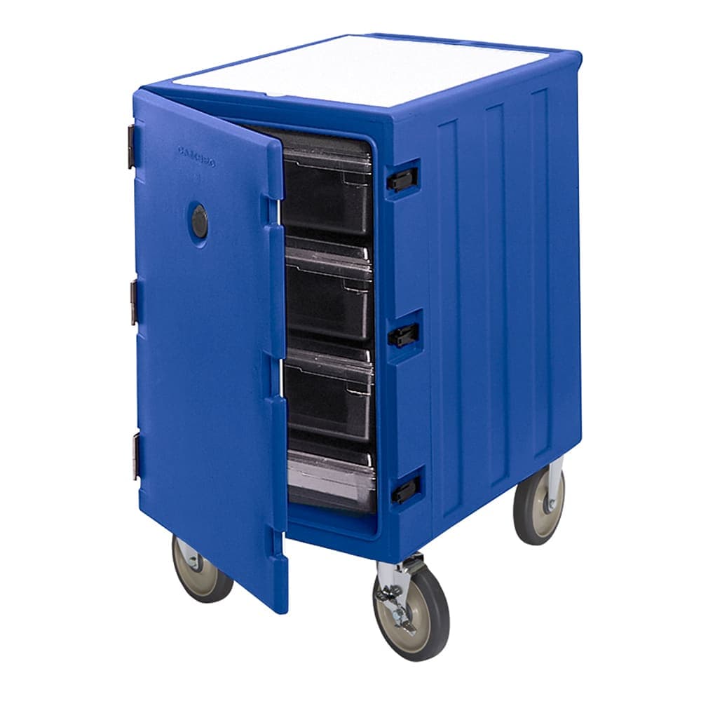 Cambro 1826LBC186 Camcart® Insulated Food Carrier w/ (5) Food Storage Box Capacity, Navy Blue