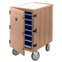 Cambro 1826LTC3131 Camcart® Insulated Food Carrier w/ (7) Pan Capacity, Brown thumbnail 3