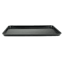 Cambro 1826MT110 Rectangular Market Display Tray - 17 13/16" x 25 11/16" x 11/16", Black thumbnail 7