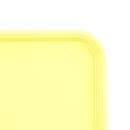 Cambro 1826MT145 Rectangular Market Display Tray - 17 13/16" x 25 11/16" x 11/16", Yellow thumbnail 5