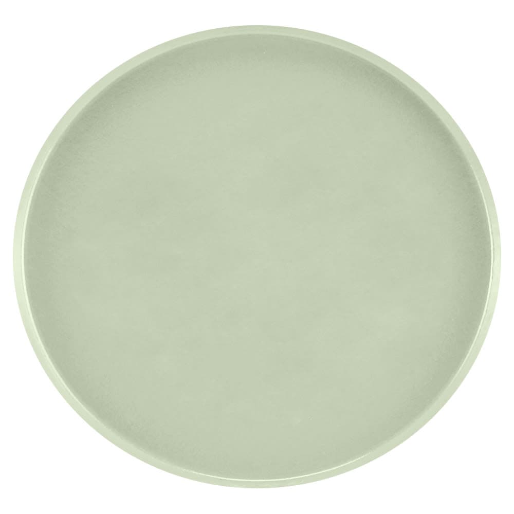 Cambro 1950429 19 1/2" Round Serving Camtray - Low-Profile, Fiberglass, Key Lime