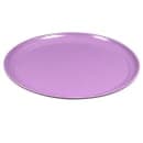 Cambro 1950551 19 1/2" Round Serving Camtray - Low-Profile, Fiberglass, Grape thumbnail 3