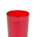 Cambro 2000P2156 22 oz Ruby Red Textured Plastic Tumbler thumbnail 2