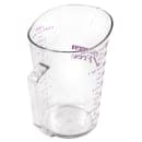 Cambro 200MCCW441 Measuring Cup w/ 2 qt Capacity, Allergen-Free, Polycarbonate, Clear thumbnail 5