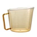 Cambro 200MCH150 2 qt High Heat Measuring Cup - Plastic, Amber thumbnail 4