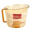 Cambro 200MCH150 2 qt High Heat Measuring Cup - Plastic, Amber thumbnail 5
