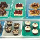 Cambro 2025MT140 Rectangular Market Display Tray - 20 3/4" x 25 9/16" x 13/16", Green thumbnail 2