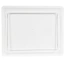 Cambro 20CFC135 ColdFest Food Pan Cover - Half Size, Flat, Clear thumbnail 2
