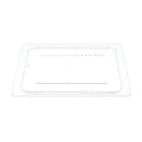 Cambro 20CWC135 Camwear Food Pan Cover - Half Size, Flat, Clear thumbnail 2