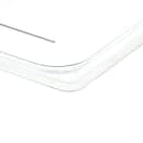 Cambro 20CWC135 Camwear Food Pan Cover - Half Size, Flat, Clear thumbnail 4