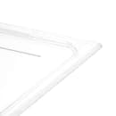 Cambro 20CWC135 Camwear Food Pan Cover - Half Size, Flat, Clear thumbnail 5