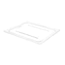 Cambro 20CWC135 Camwear Food Pan Cover - Half Size, Flat, Clear thumbnail 6