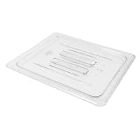 Cambro 20CWC135 Camwear Food Pan Cover - Half Size, Flat, Clear thumbnail 7