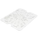 Cambro 20CWD135 Camwear Food Box Drain Shelf - Clear thumbnail 5