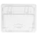 Cambro 20CWL135 FlipLid Food Pan Cover - Half Size, Hinged, Clear thumbnail 4