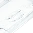 Cambro 20CWLN135 FlipLid Food Pan Cover - Half Size, Notched, Hinged, Clear thumbnail 6