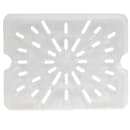 Cambro 20PPD190 Food Pan Drain Shelf - Half Size, Translucent thumbnail 3