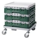 Cambro 20S318119 Camrack® Glass Rack w/ (20) Compartment - (1) Gray Extender, Sherwood Green thumbnail 2
