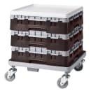 Cambro 20S318167 Camrack® Glass Rack w/ (20) Compartment - (1) Gray Extender, Brown thumbnail 2