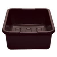 Cambro 21157CBR131 Cambox® Bus Box - 15 3/16" x 20 3/16" x 6 15/16", Dark Brown thumbnail 3