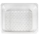 Cambro 23CLRCW135 Camwear Colander - Half Size, 3"D, Clear thumbnail 3