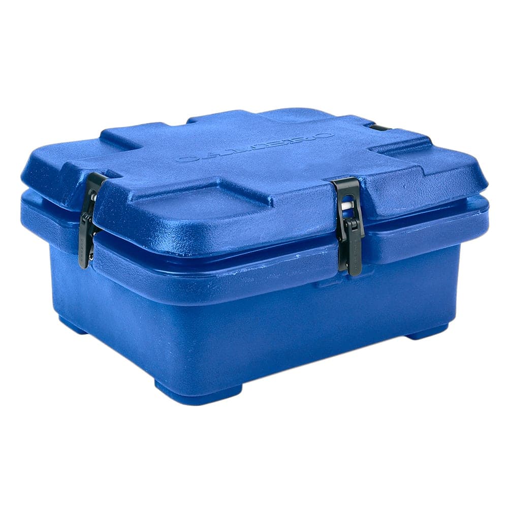 Cambro 240MPC186 Camcarrier® Insulated Food Carrier - 6 3/10 qt w/ (1) Pan Capacity, Navy Blue