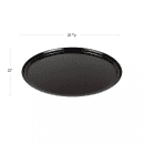 Cambro 2500110 Oval Serving Camtray - 19 1/4x24", Fiberglass, Black thumbnail 2