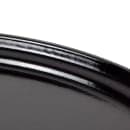 Cambro 2500110 Oval Serving Camtray - 19 1/4x24", Fiberglass, Black thumbnail 4