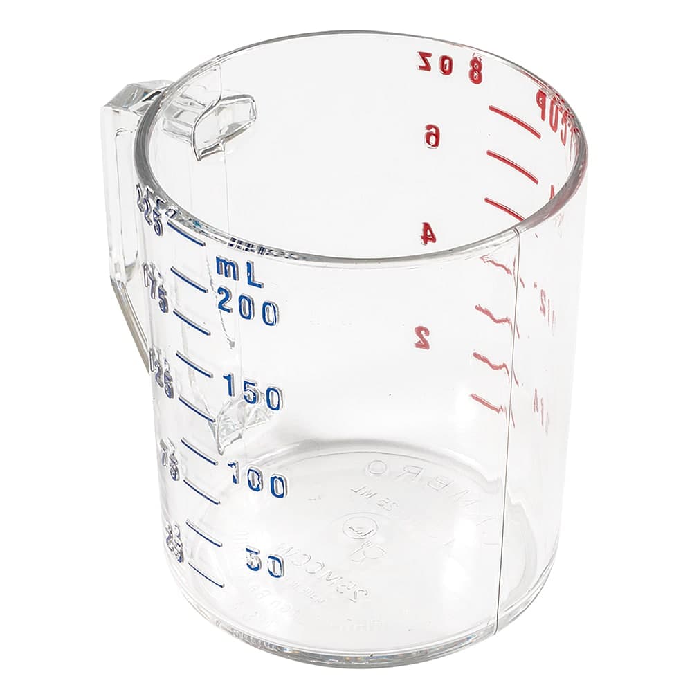 Cambro 25MCCW135 1 cup Camwear Measuring Cup - Clear