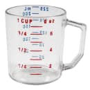 Cambro 25MCCW135 1 cup Camwear Measuring Cup - Clear thumbnail 3