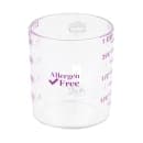 Cambro 25MCCW441 Dry Measuring Cup w/ 1 Cup Capacity, Allergen-Free, Polycarbonate, Clear thumbnail 3