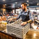 Cambro 25S638151 Camrack® Glass Rack w/ (25) Compartments - (3) Gray Extenders, Soft Gray thumbnail 6