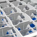 Cambro 25S638168 Camrack® Glass Rack w/ (25) Compartments - (3) Gray Extenders, Blue thumbnail 5